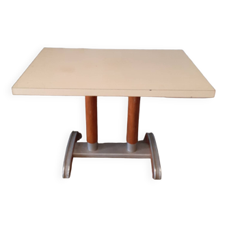 Rectangular bistro table.