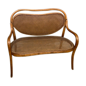 Children's sofa curved wood