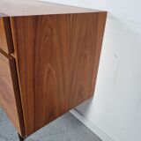 Scandinavian teak and walnut englade, 60s
