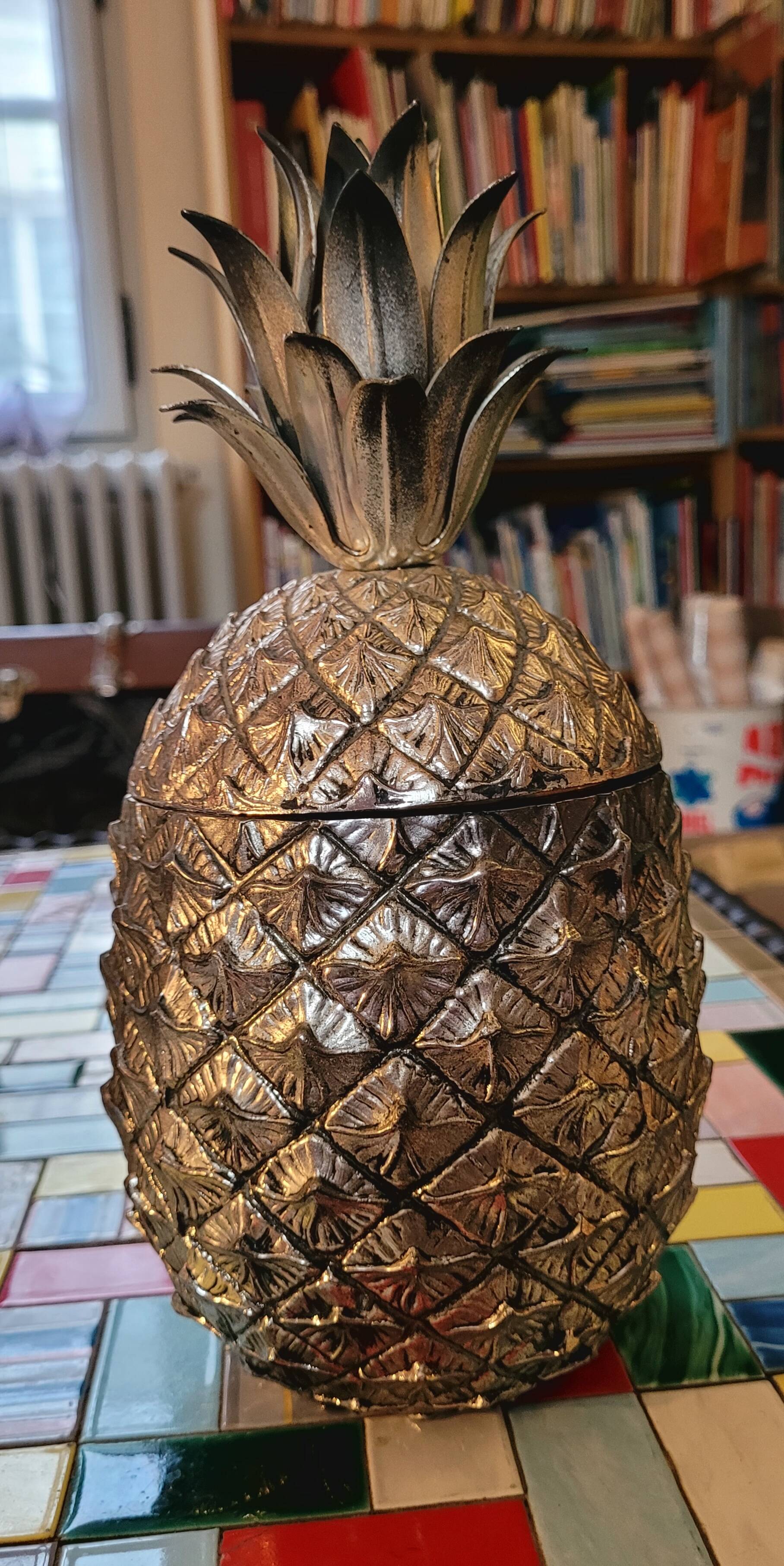 Pineapple Ice Bucket by Mauro Manetti, Italy, 1970s