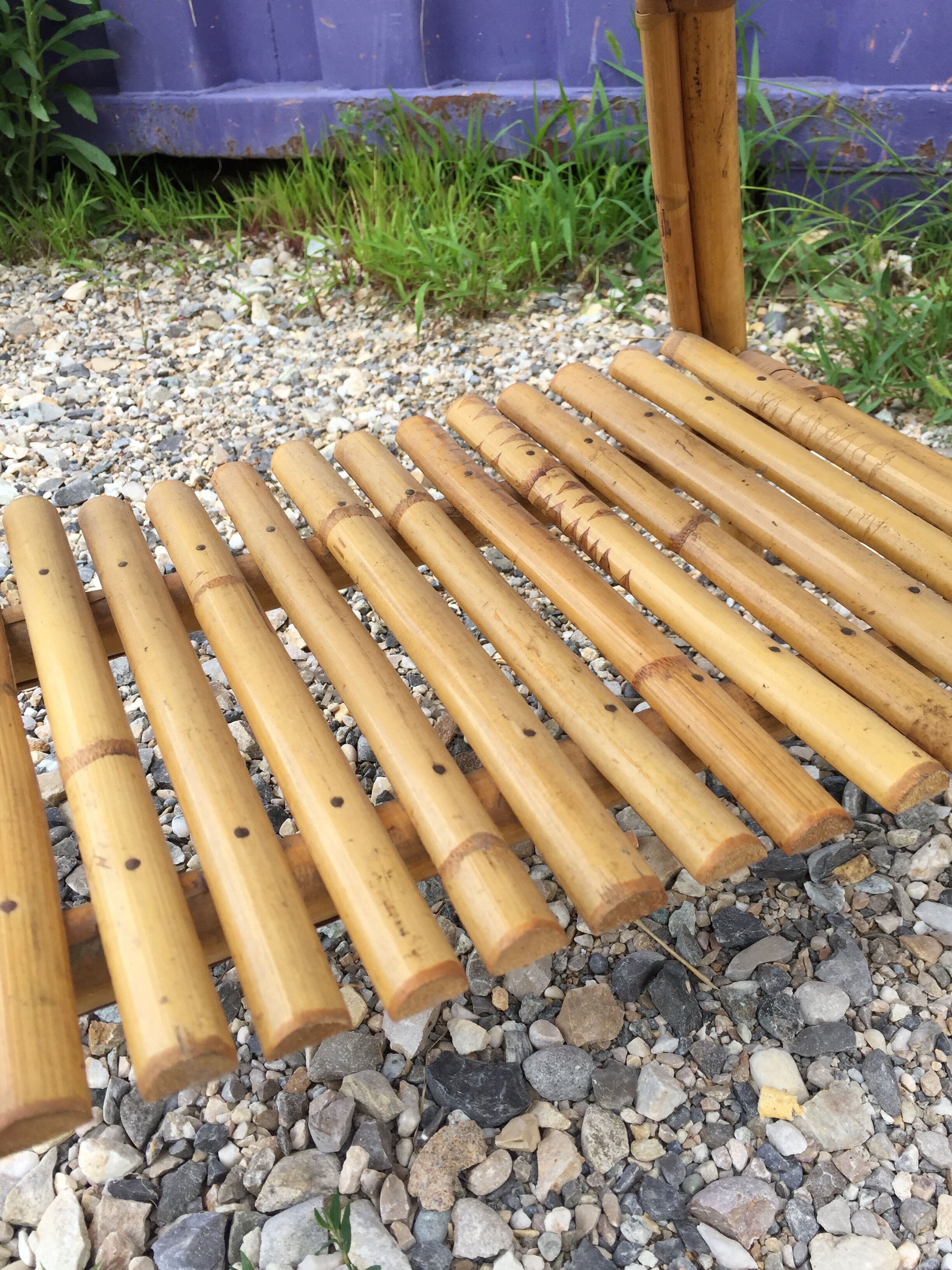 Bamboo bedside with drawer