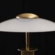 set Holtkotter Brass table lamps 1980s Germany