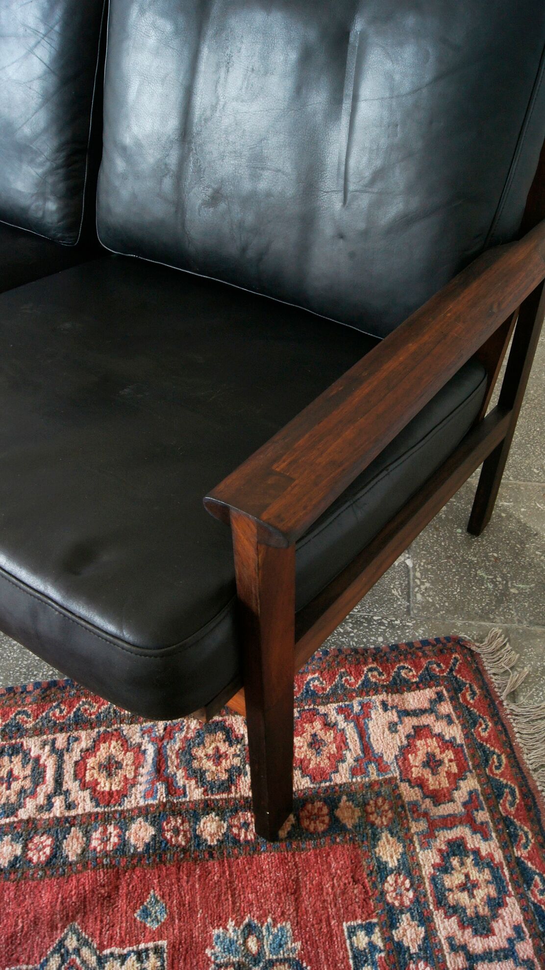 Canapé Capella par Illum Wikkelsø pour Niels Eilersen, années 1960