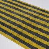 Vintage Stripe Wool Kilim Rug