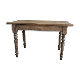 Ancient table in its original patina
