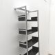 "Pool 183" shelf by André Zingg for MOX in metal, Switzerland 2020