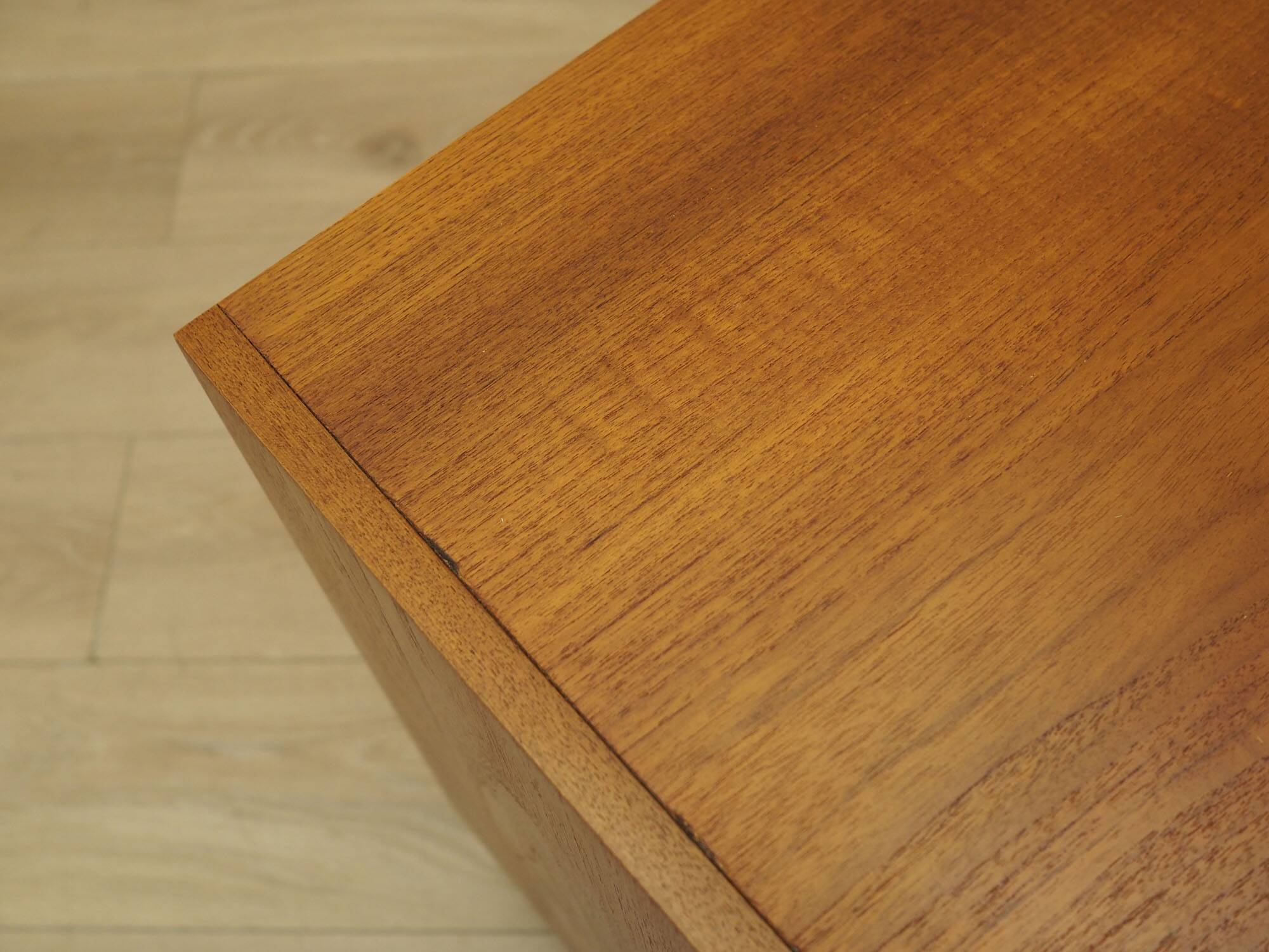 Danish Veneered Cabinet with Drawer, 1960s