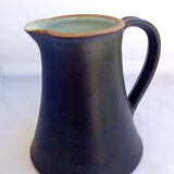 Flared stoneware pitcher