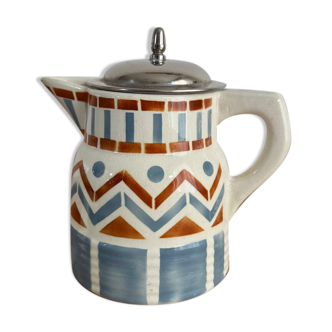 Longwy teapot jug