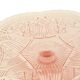 Art Deco Pink Cake Stand Standard Depression Glass 33cm