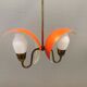 Incredible Chandelier / hanging lamp from Danish Fog & Mørup, estimated 1950s