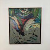 Midcentury abstract composition by Dutch artist Rien Goené (1929 – 2013)