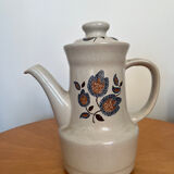 Saint Amand enameled stoneware coffee maker, Sologne decor