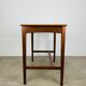 Minimalist Scandinavian teak desk from the 1960s, vintage.