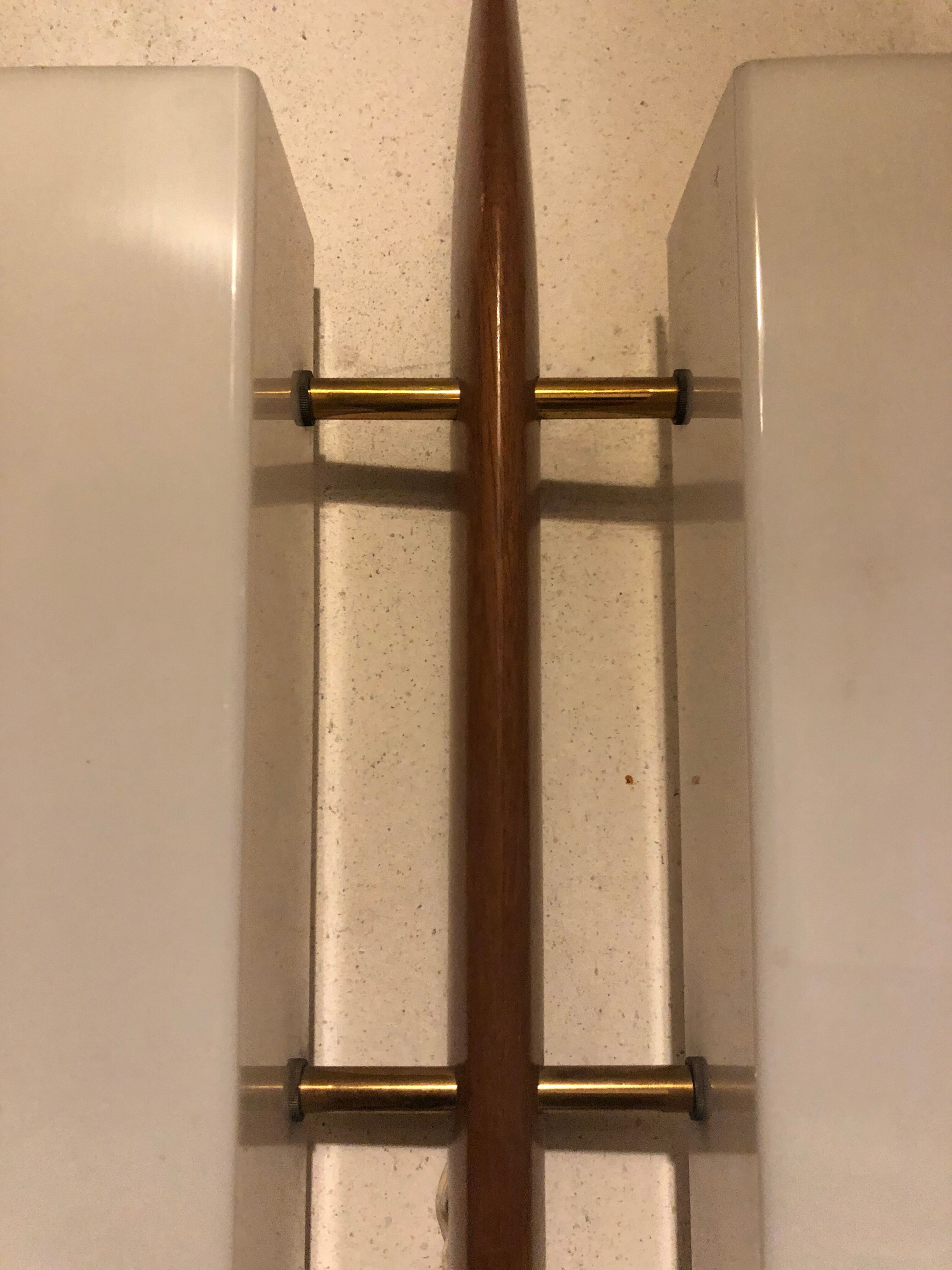 Scandinavian double wall lamp 60s