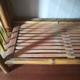 Bamboo folding shelf