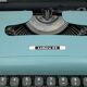 Machine a ecrire portative olivetti lettera 22 6 111 housse 1950 vintage