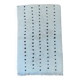 Berber rug with aligned black dots, 95x150 cm.