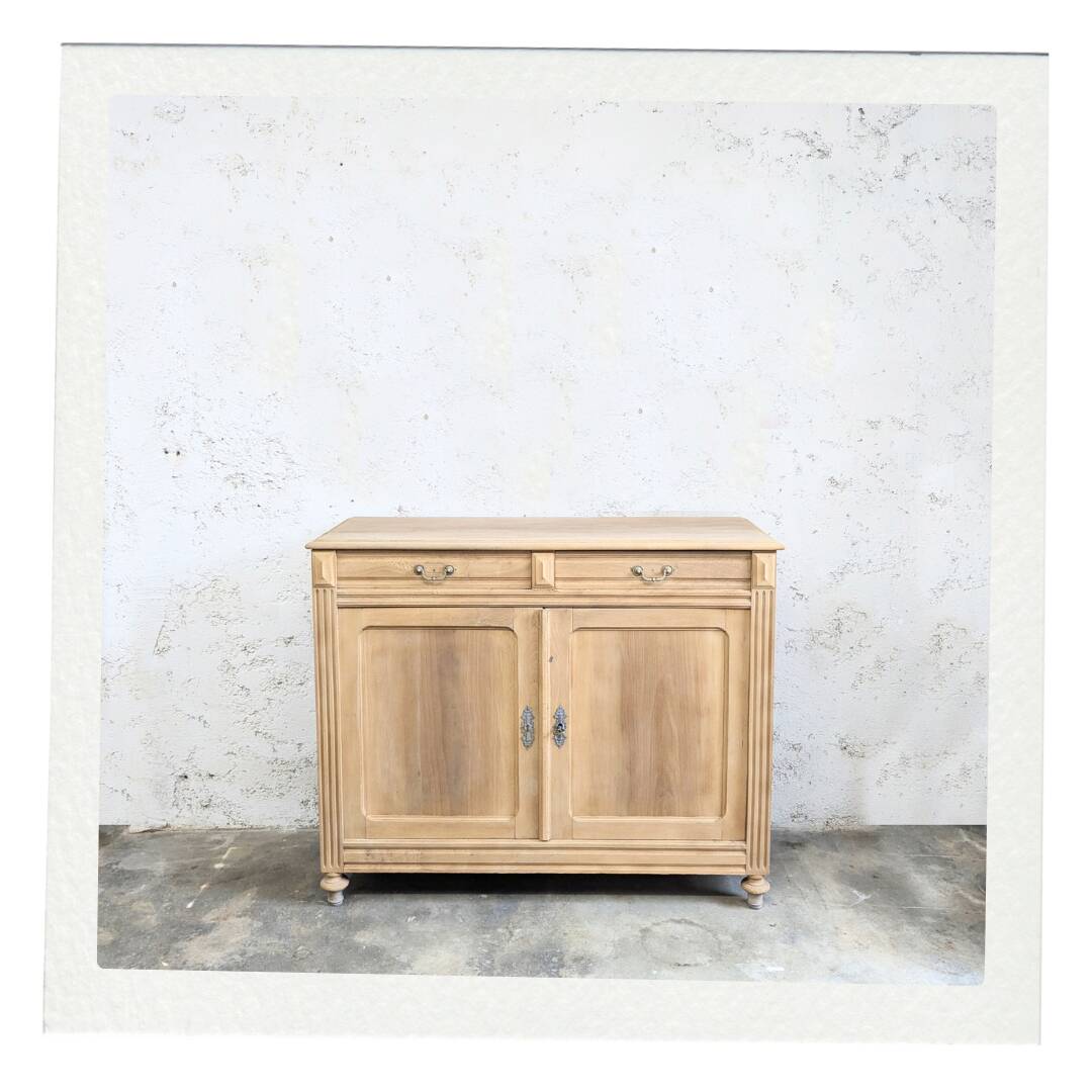Raw Wood Art Deco Buffet