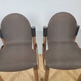 lot 6 Flex chairs by Gerd Lange for Thonet 1977