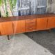 Teak sideboard by Johannes Andersen for Roche Bobois, 1960s