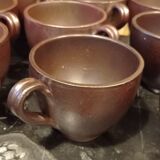 11 bowls of Noron cider from Turgis pottery