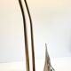 Display star shape mail holder in vintage brass