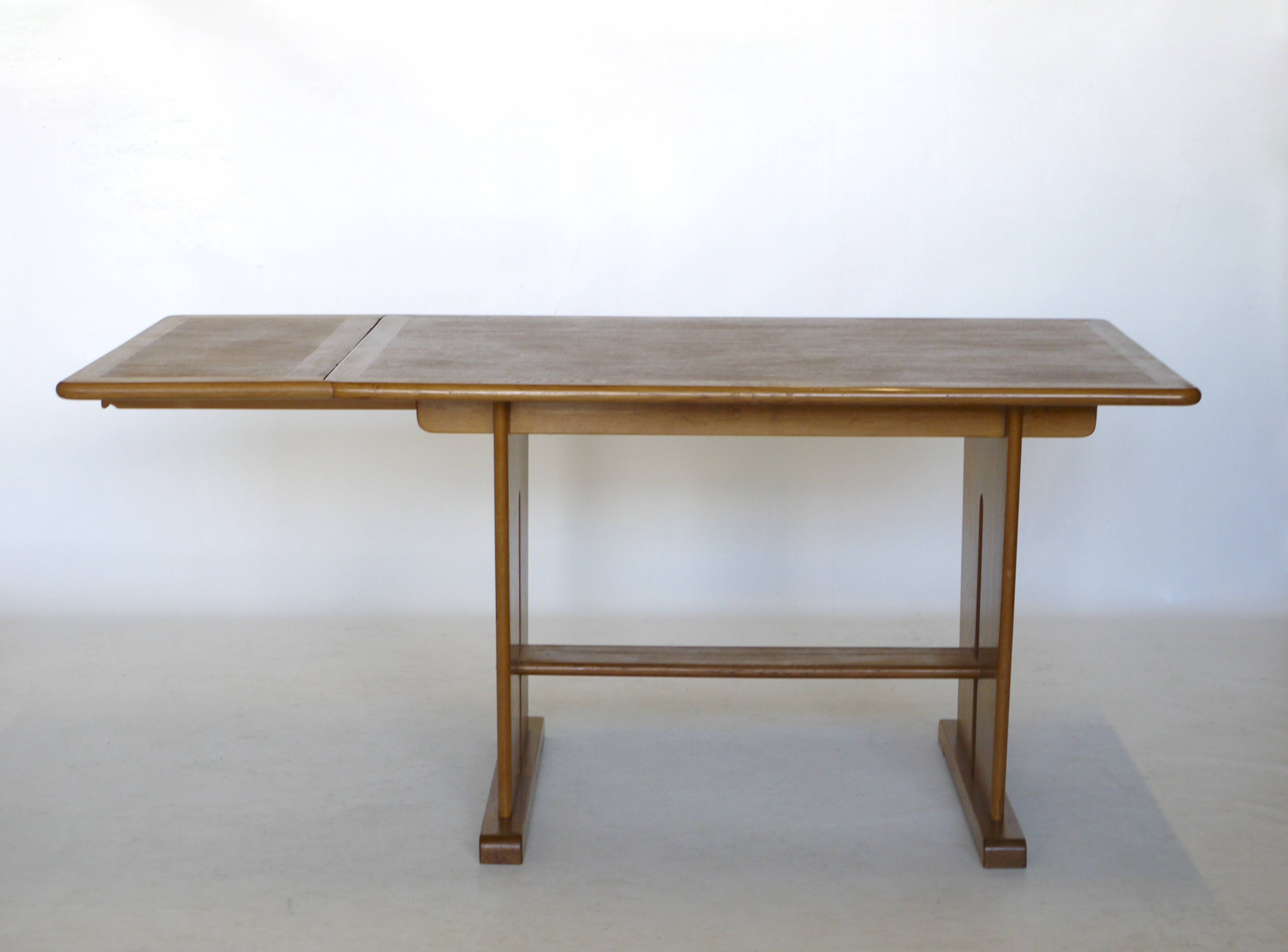 Table à manger extensible par Bas Van Pelt pour EMS Overschie, années 1930