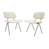 Vintage chairs "compas" by Pierre Guariche 1950