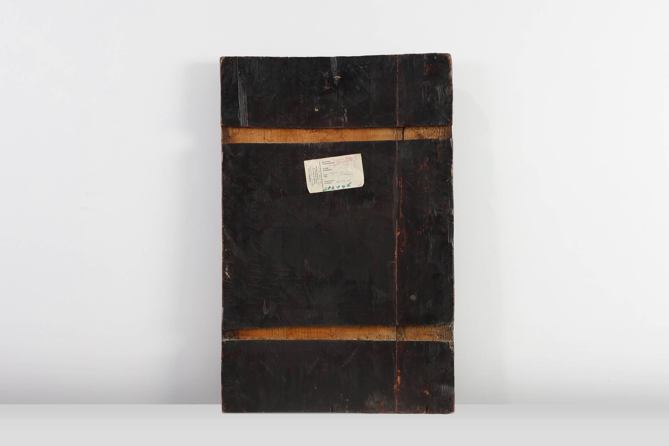 Large Russian Religious Icon “The Holy Trinity”, 18th Century