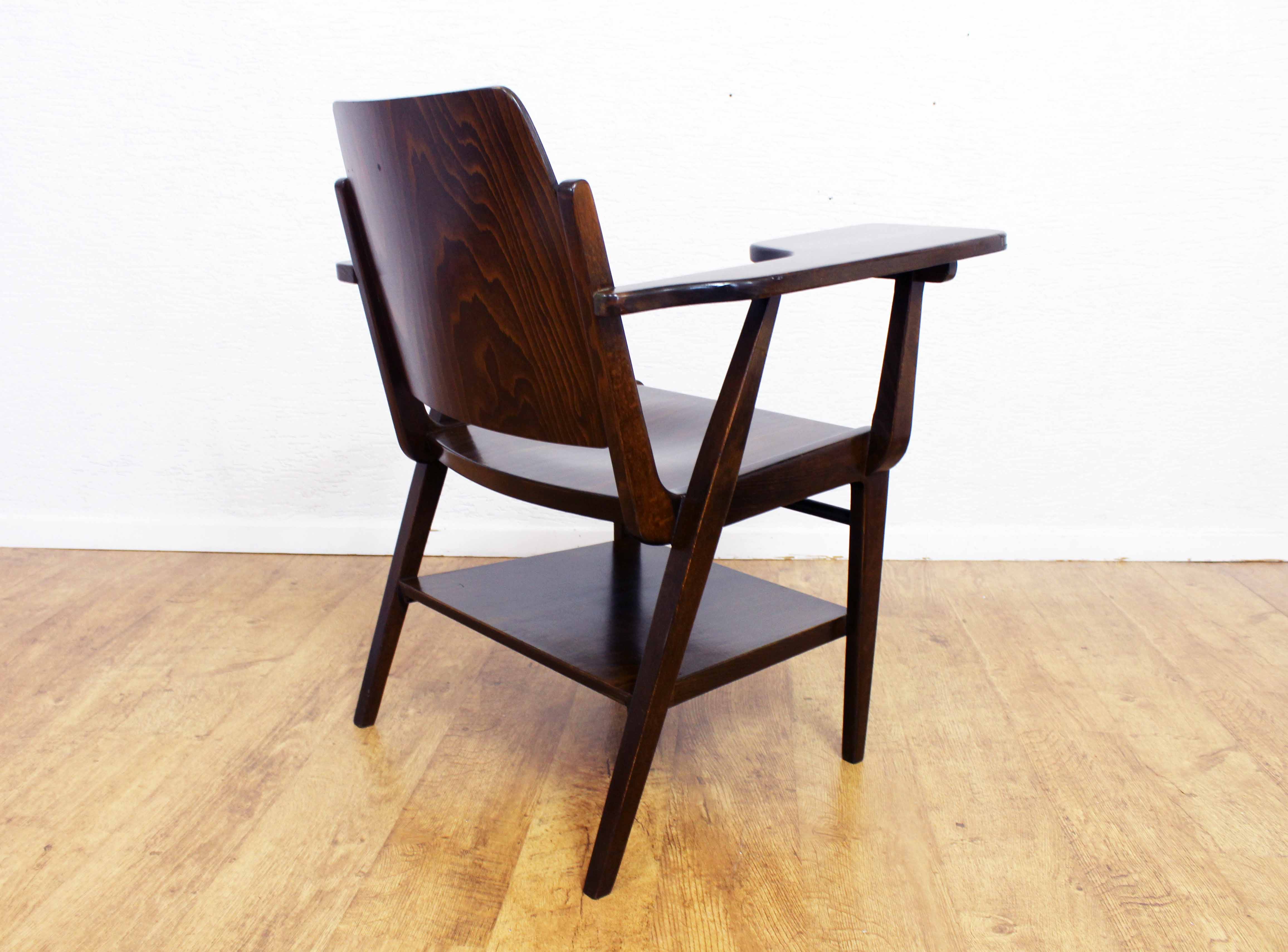 Austrian armchair with Austro Sessel tablet