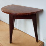 Half-moon console in oak 50s