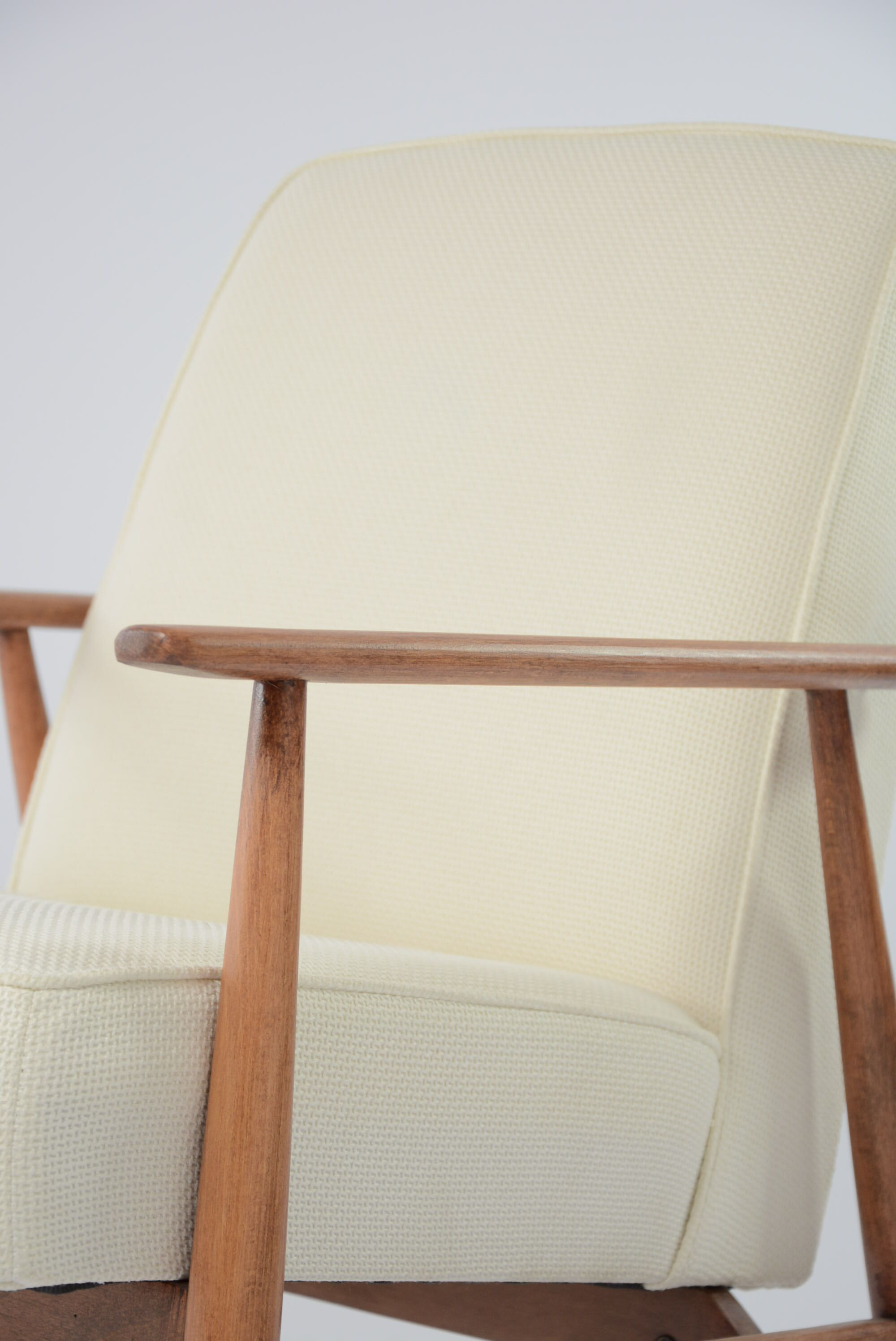 Armchair FOX chiné cream