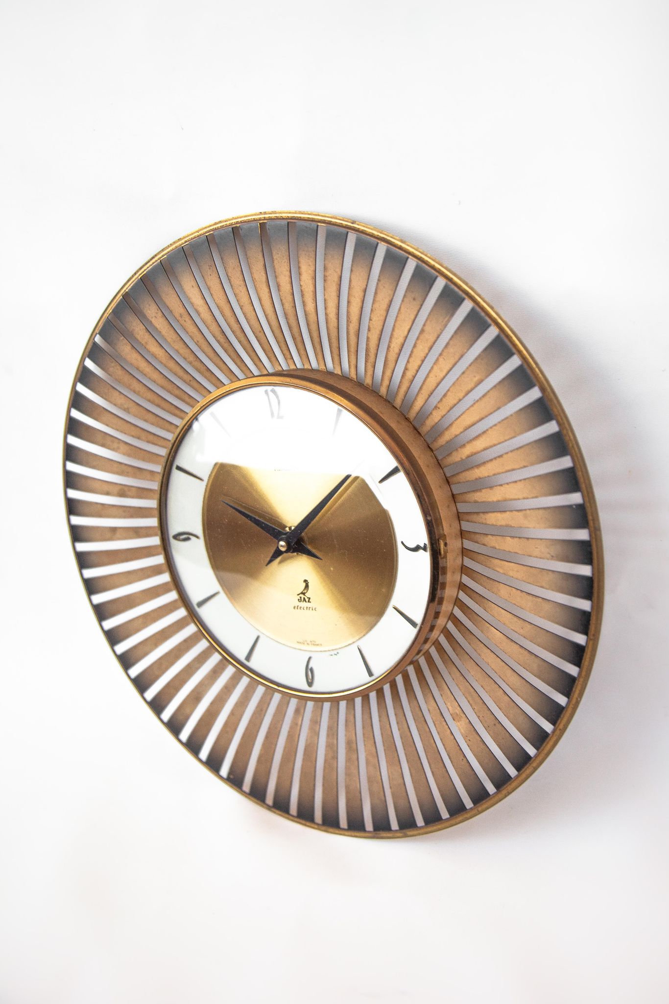 Vintage clock, Jaz Electric, made in France