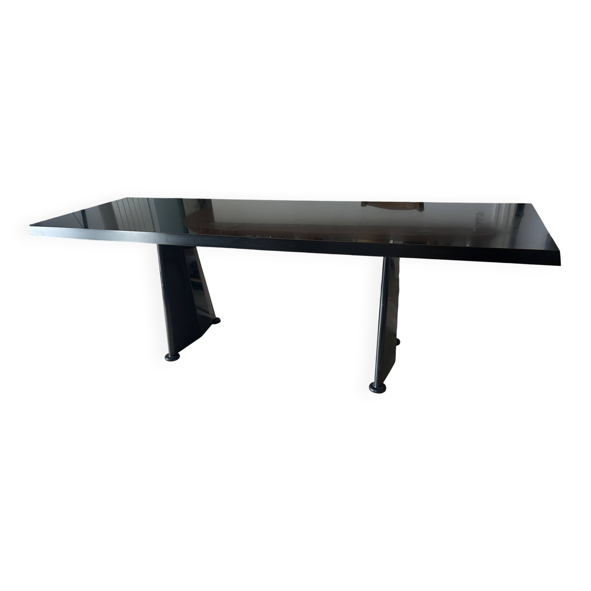 Dining table in the style of Jean Prouvé.