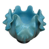 Ceramic cachepot vase by delfin massier circa 1890