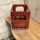Vintage bottle locker CFP France Plastic Crate