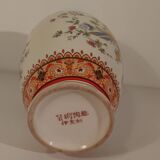 Vase Asian bird decorations
