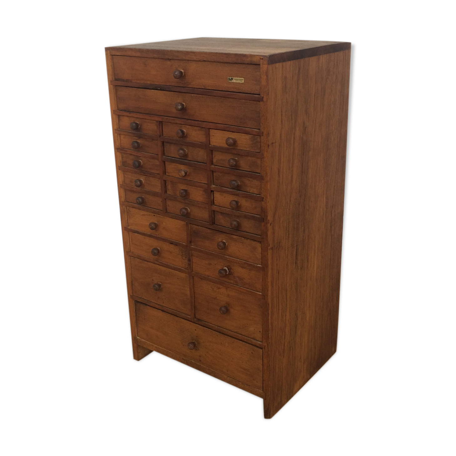 Watchmaking furniture, Manu France layette with drawers