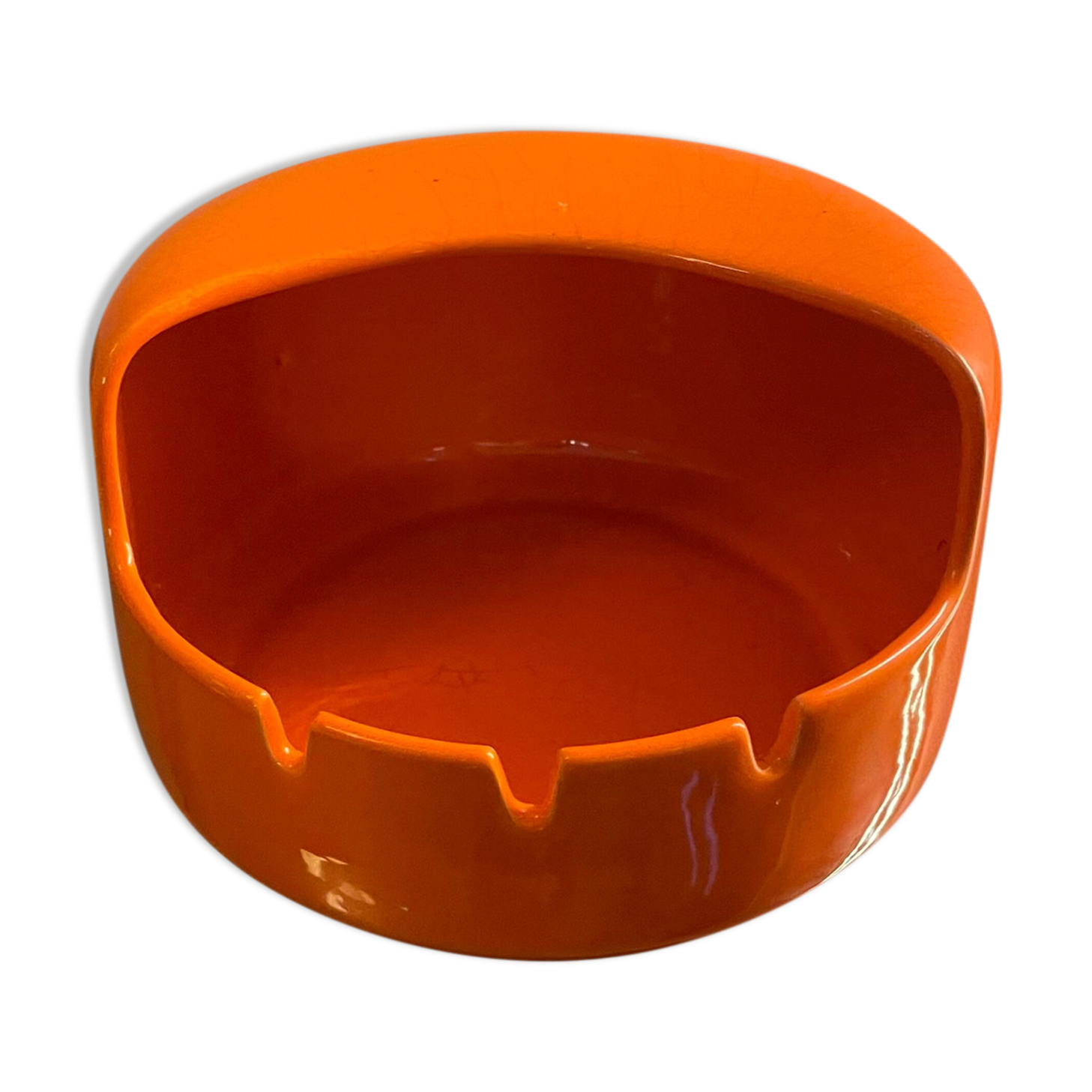 Ceramic ashtray Pino Spagnolo for Sicart, 1970s