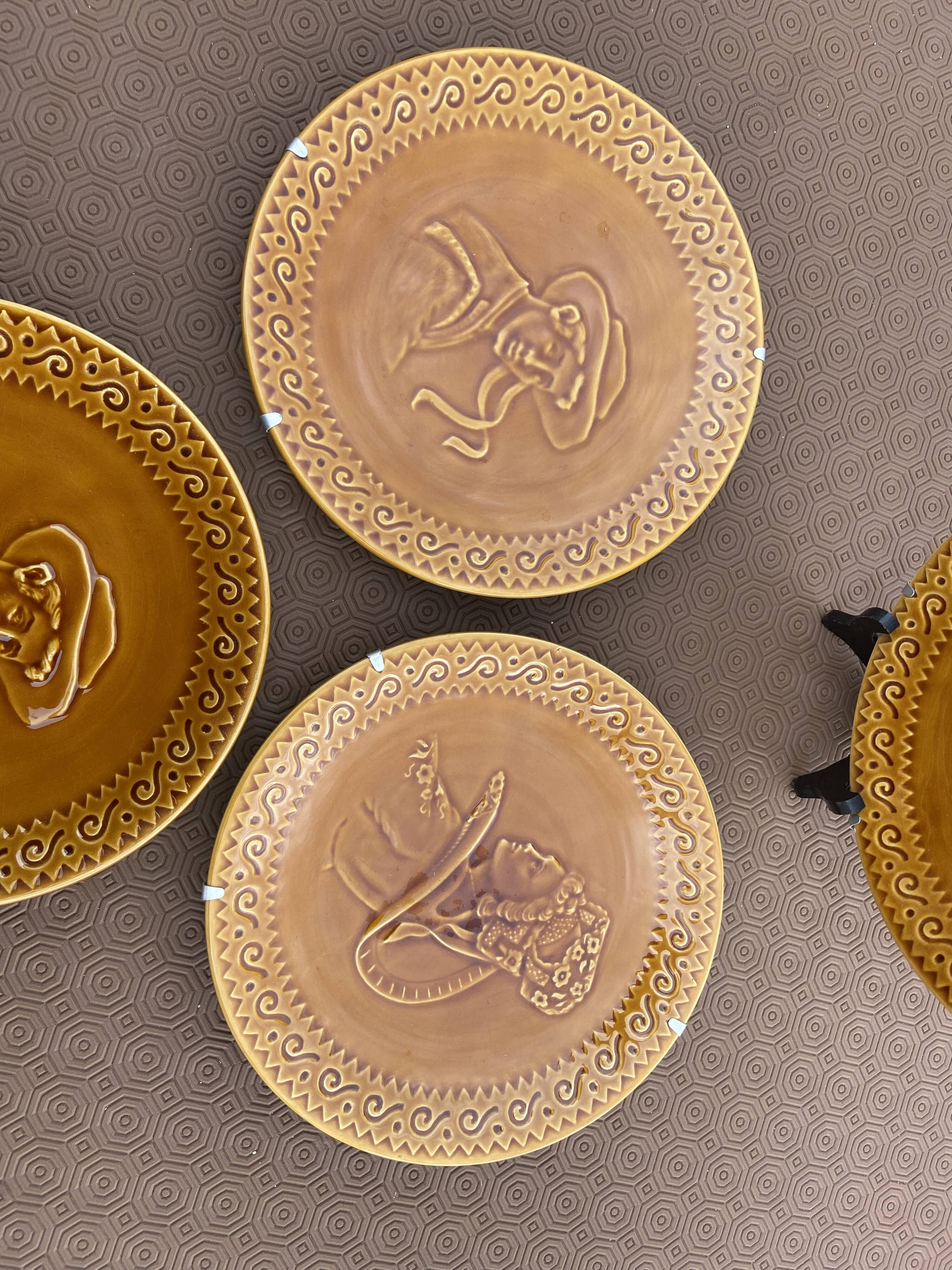 Argoat Brittany Plates