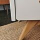 Commode vintage pieds compas