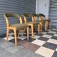 Set de 4 chaises gondoles Baumann