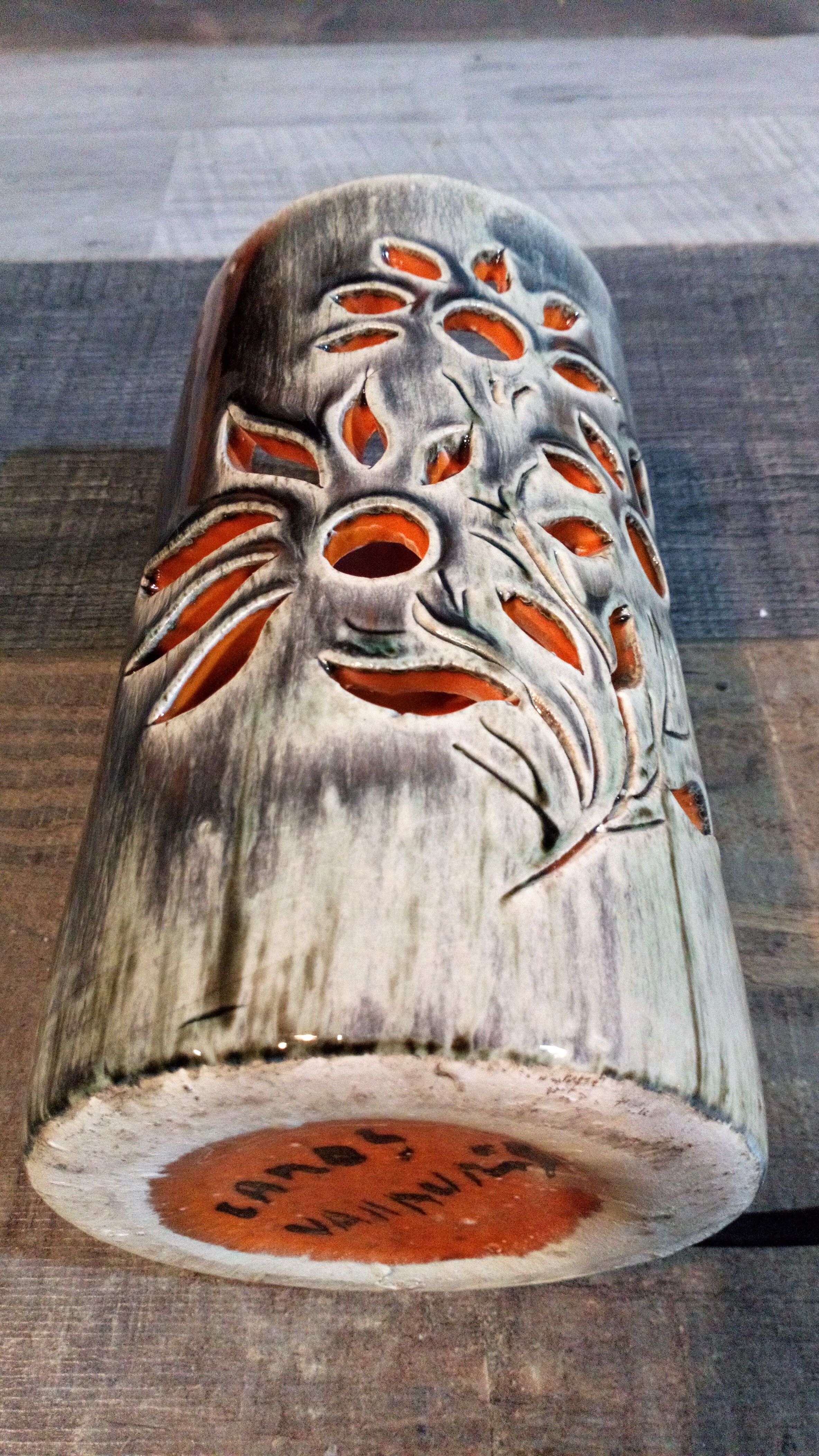 Lamp "Flower" Vallauris 1950s