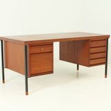 Teak desk by Peter Hvidt and Orla Mølgaard for Søborg, Denmark