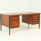 Teak desk by Peter Hvidt and Orla Mølgaard for Søborg, Denmark