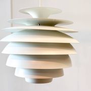 Chandelier de Barcelone 1970 par Bent Karlby pour Lyfa