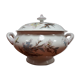 Vegetable soup tubeware XIX th flowers Grand Dépot Drouot