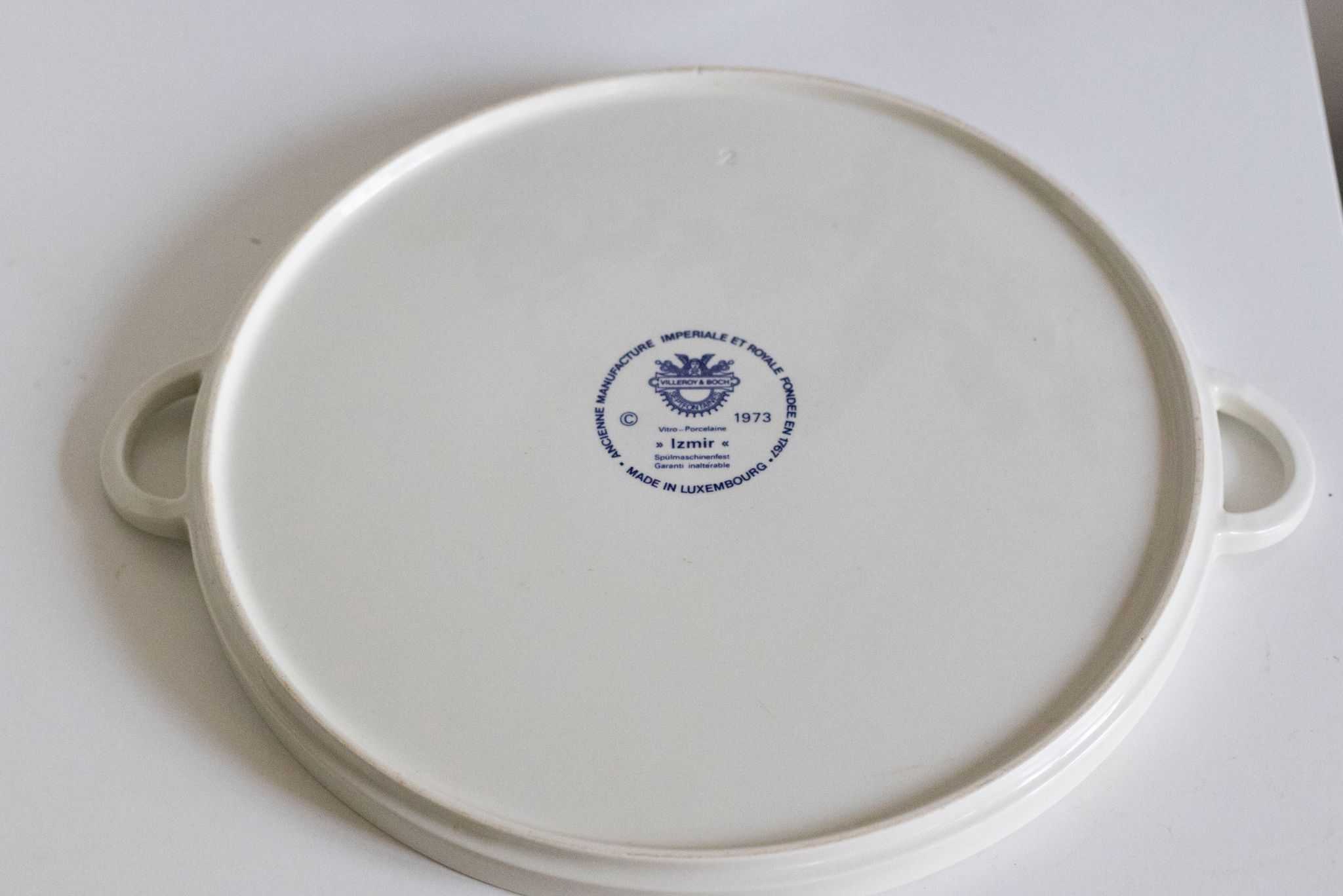 Ceramic dish Villeroy and Boch model Izmir 70s