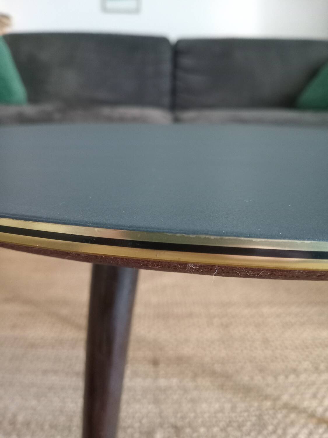 Vintage 60s tripod coffee table